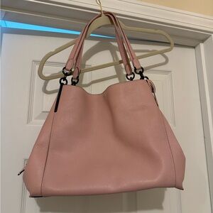 Pink coach purse
